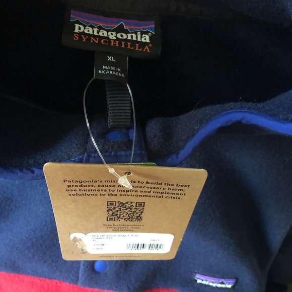 NWT Patagonia Synchilla Snap T Pullover XL HW8827 - Picture 5 of 5